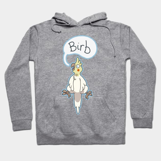 Birb Bird Hoodie by goccart